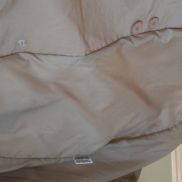 NWT Intermission Tan Trench Coat Size Medium - Picture 11 of 14